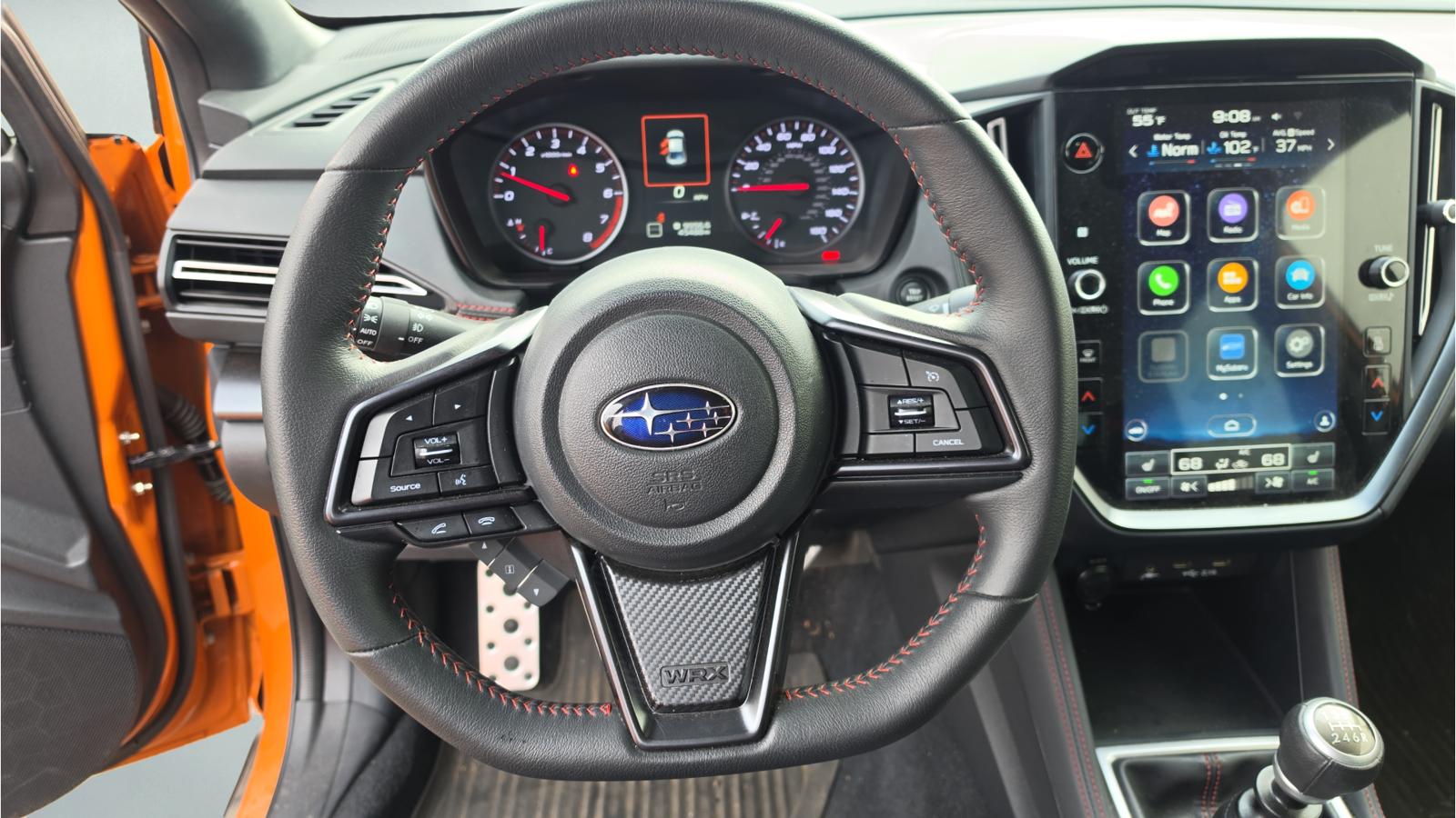 Used 2022 Orange Pearl Subaru Limited image 13