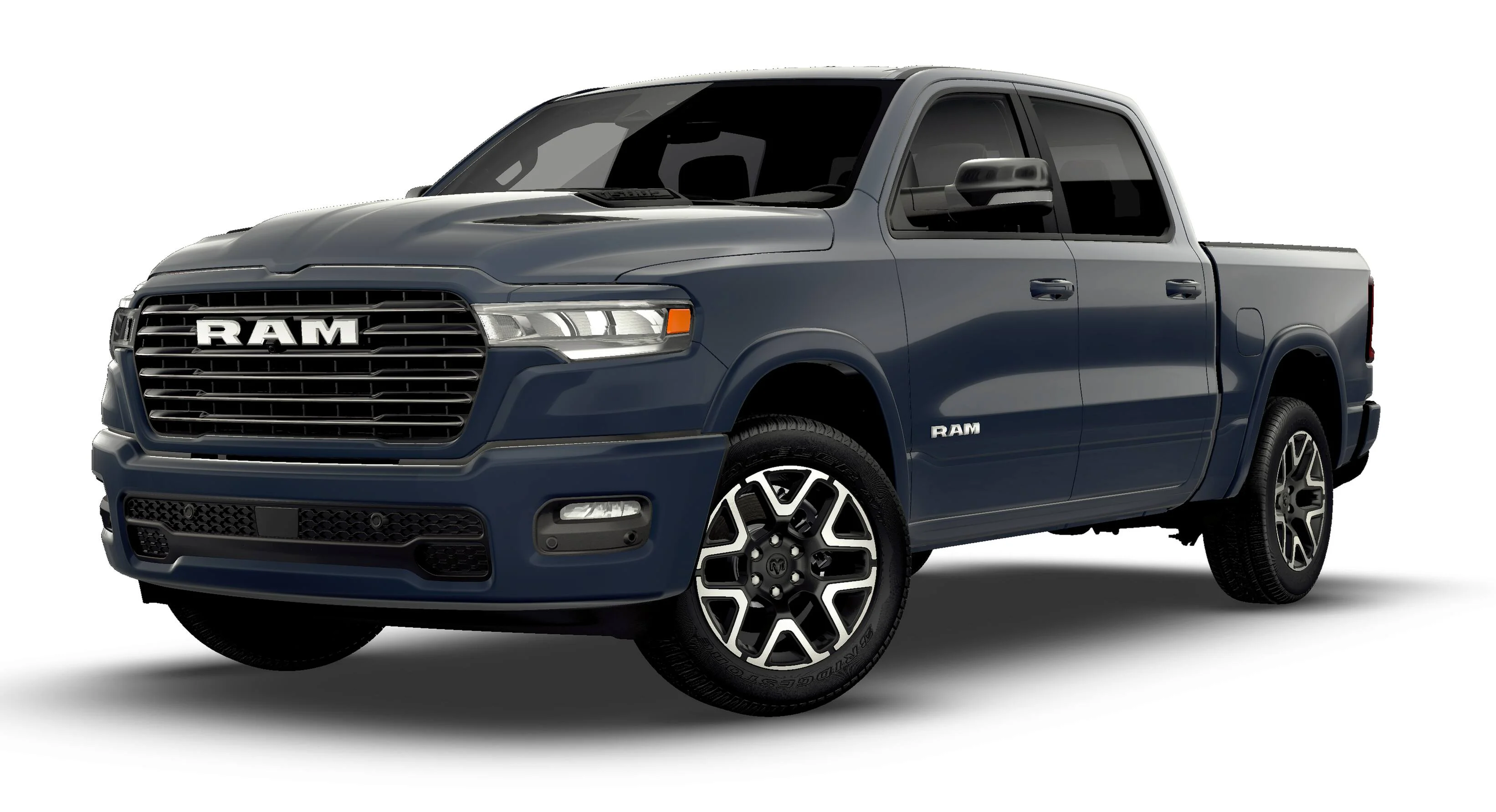 New 2026 Forged Blue Metallic Exterior Paint RAM LARAMIE image 13