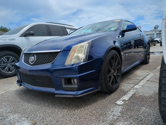 Used 2013 OPULENT BLUE METALLIC Cadillac RWD image 2