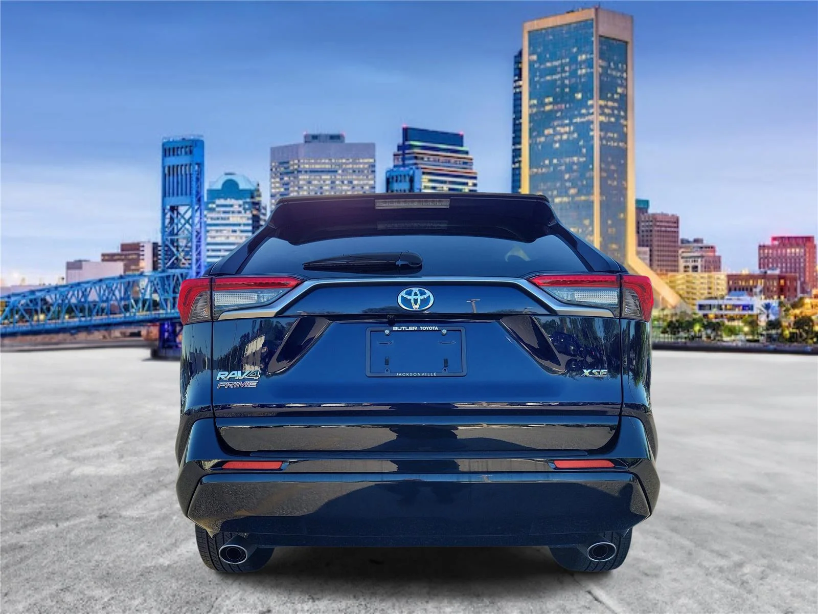 Used 2024 Blueprint/Midnight Black Metallic Toyota XSE image 9