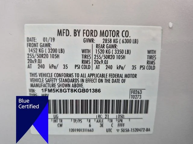 Used 2019 White Ford Sport image 38