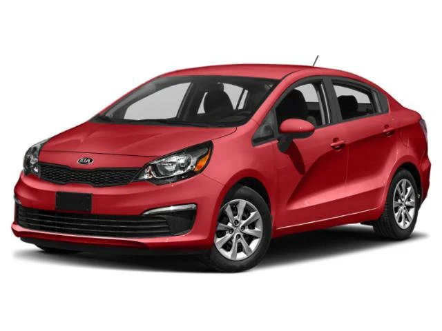 Used 2017 Signal Red Kia LX image 1