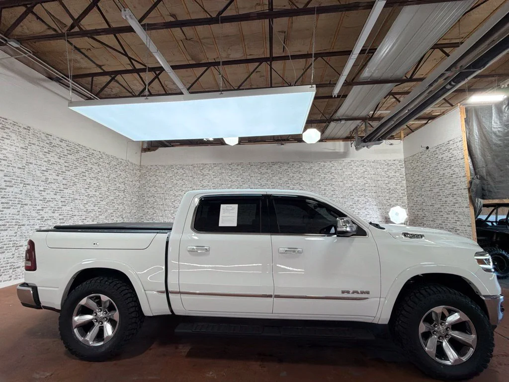 Used 2021 Bright White Clearcoat Ram Limited image 8