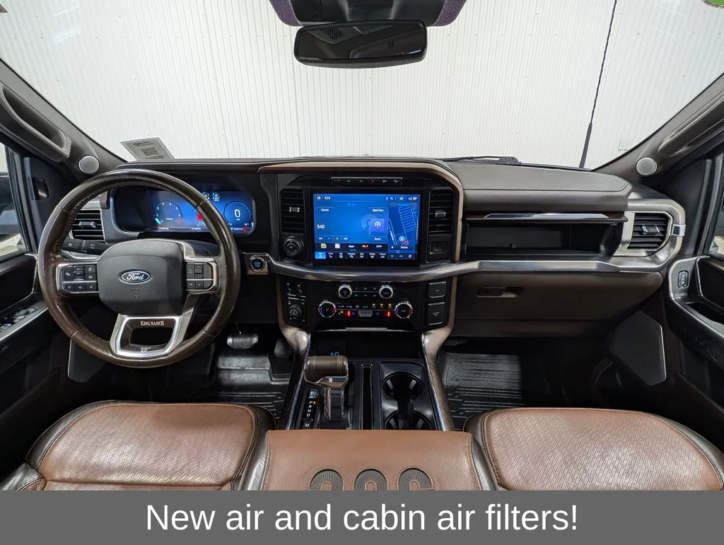 Certified Used 2024 Agate Black Metallic Ford King Ranch image 3
