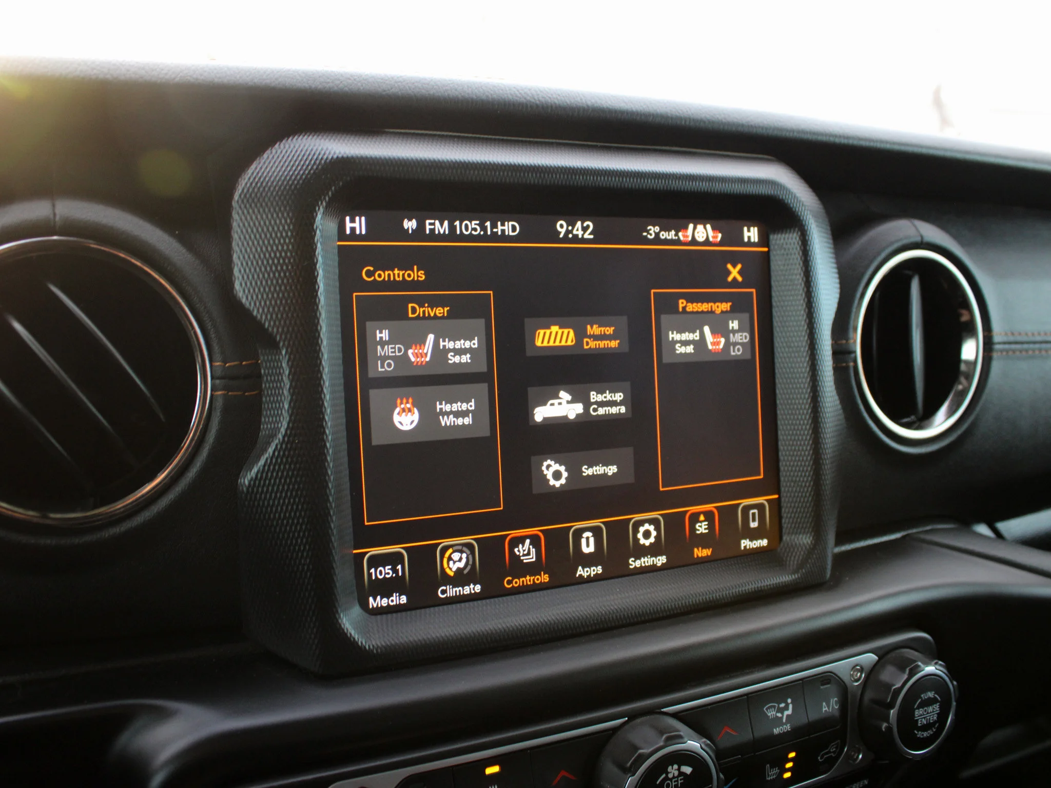 Certified Used 2023 Black Jeep High Altitude * No Accidents | Heated Seats | Leather | Apple CarPlay | 3M PPF | V6 image 21