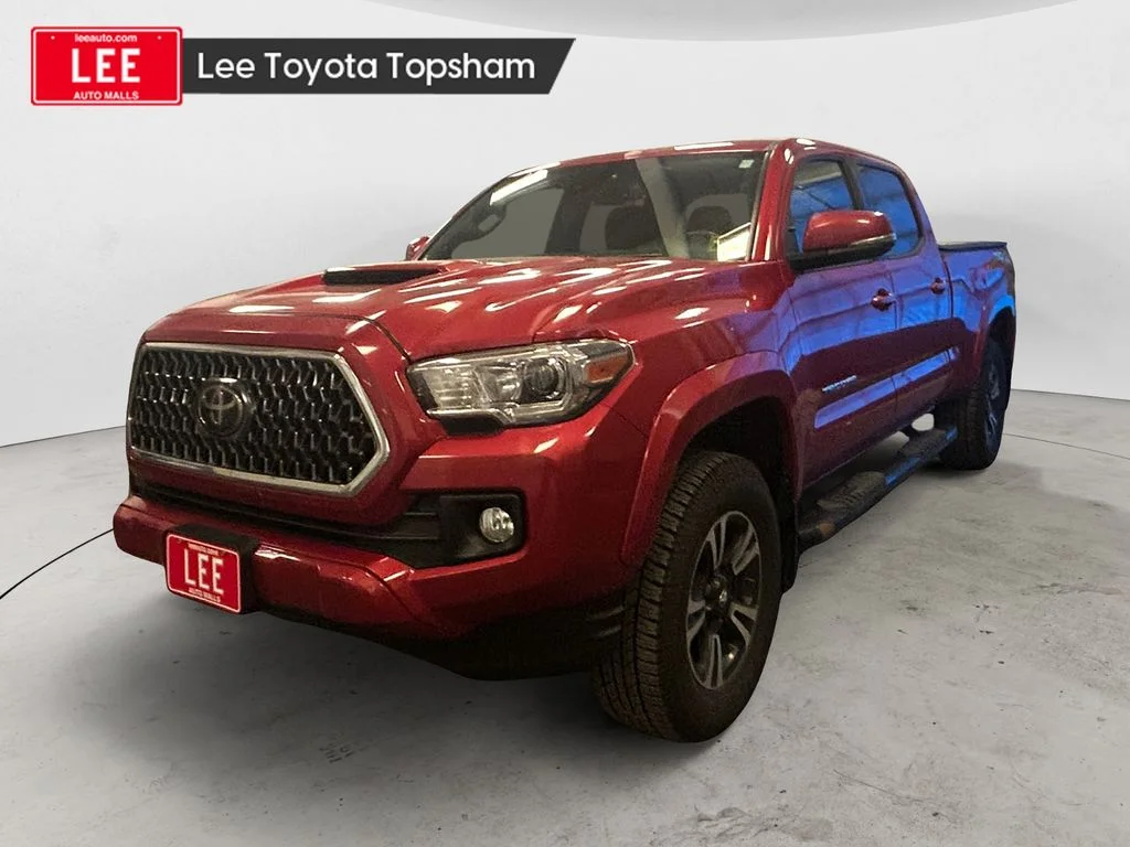 Used 2019 Barcelona Red Toyota TRD Sport V6 image 1