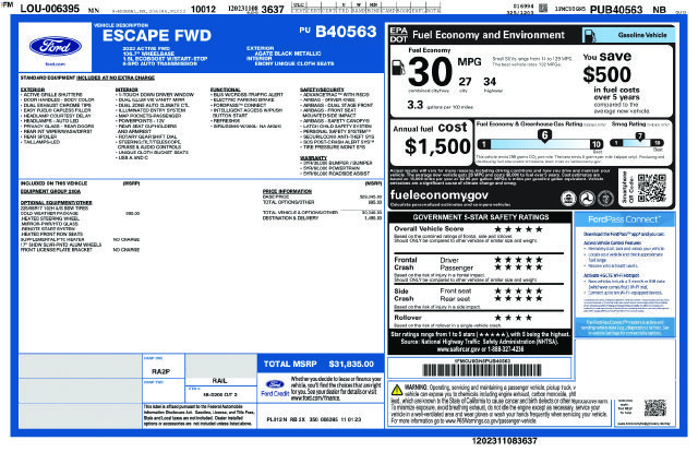 Certified Used 2023 Black Ford Active image 28