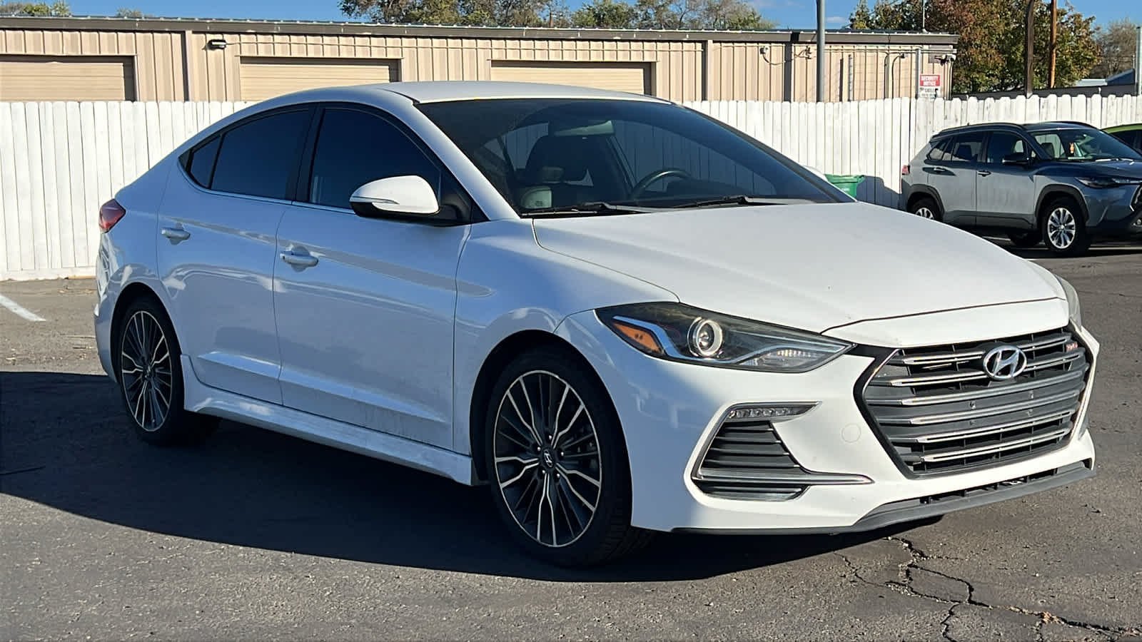Used 2017 Ceramic White Hyundai Sport image 3