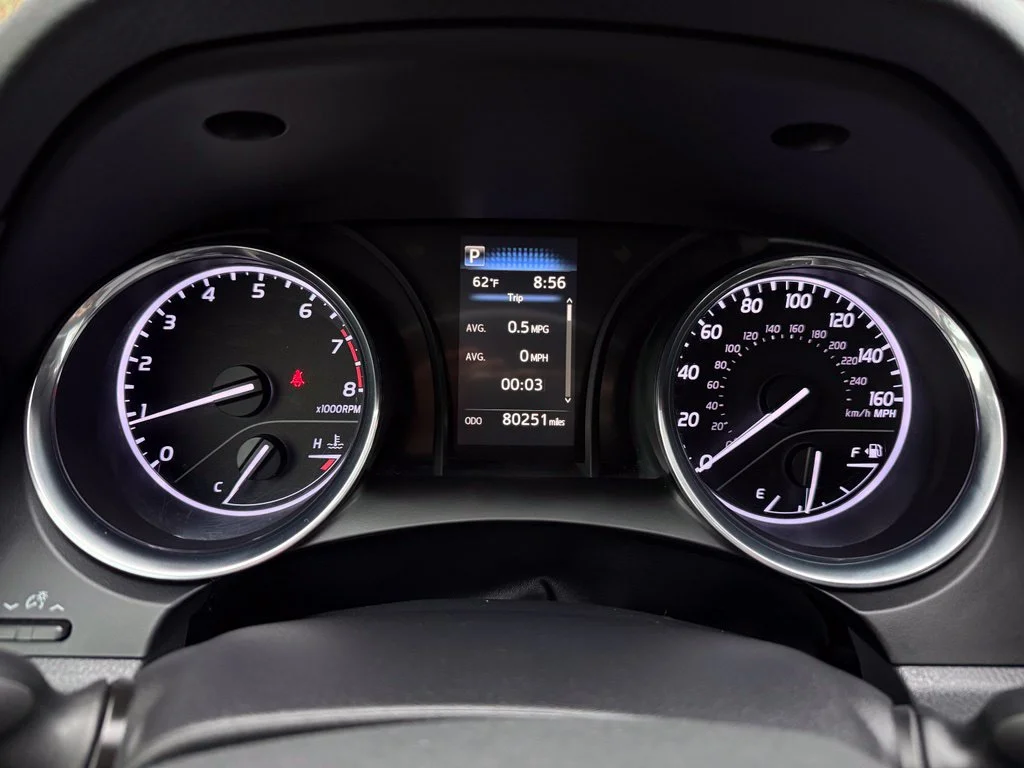 Used 2019 Super White Toyota LE image 26