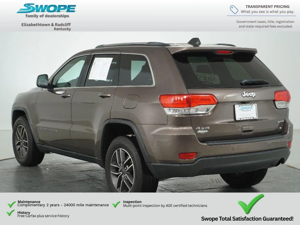 Used 2019 Walnut Brown Metallic Clearcoat Jeep Laredo E image 7