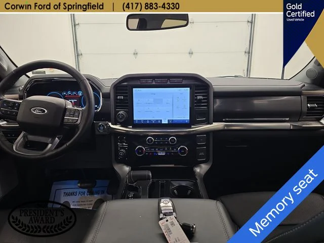 Certified Used 2023 Blue Metallic Ford Lariat image 16