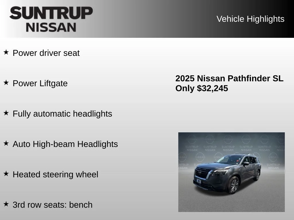 Used 2025 Gray Nissan SL image 16