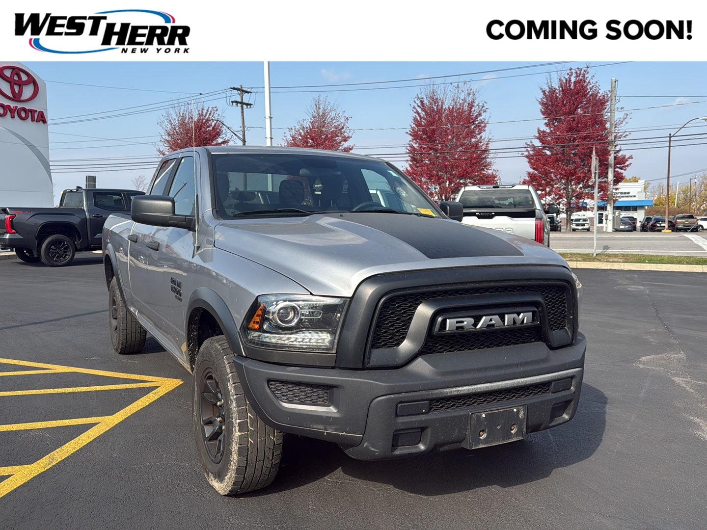 Used 2022 Billet Silver Metallic Clearcoat Ram Warlock image 1