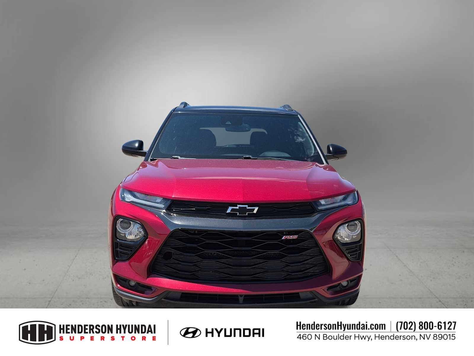 Used 2021 Scarlet Red Metallic Chevrolet RS image 3