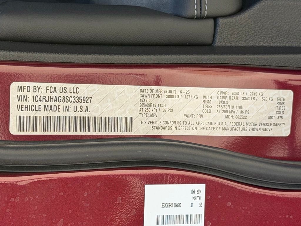 Certified Used 2025 Red Jeep Altitude image 40