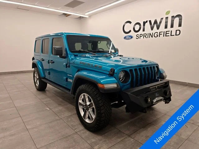 Used 2020 Bikini Pearlcoat Jeep Unlimited Sahara image 7