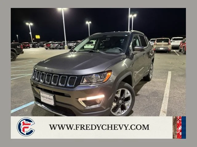 Used 2019 Gray Jeep Limited 4x4 image 1