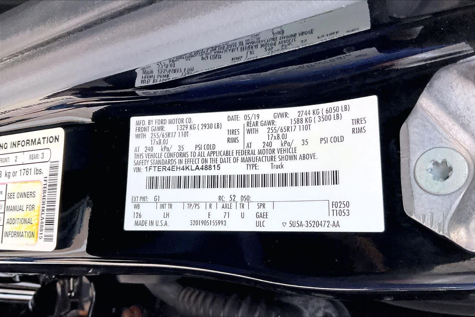 Used 2019 Shadow Black Ford XL image 31