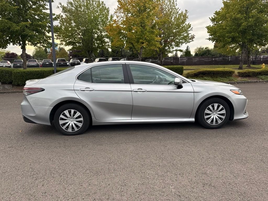 Used 2022 Celestial Silver Metallic Toyota LE image 8