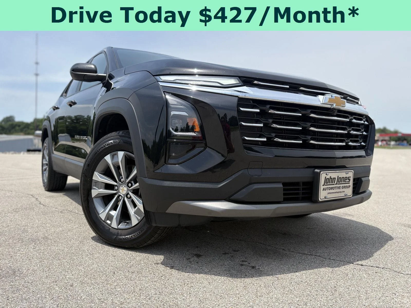 Used 2025 Mosaic Black Metallic Chevrolet FWD LT image 2