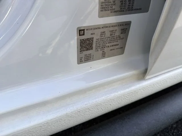 Certified Used 2020 SUMMIT WHITE GMC SLT image 36