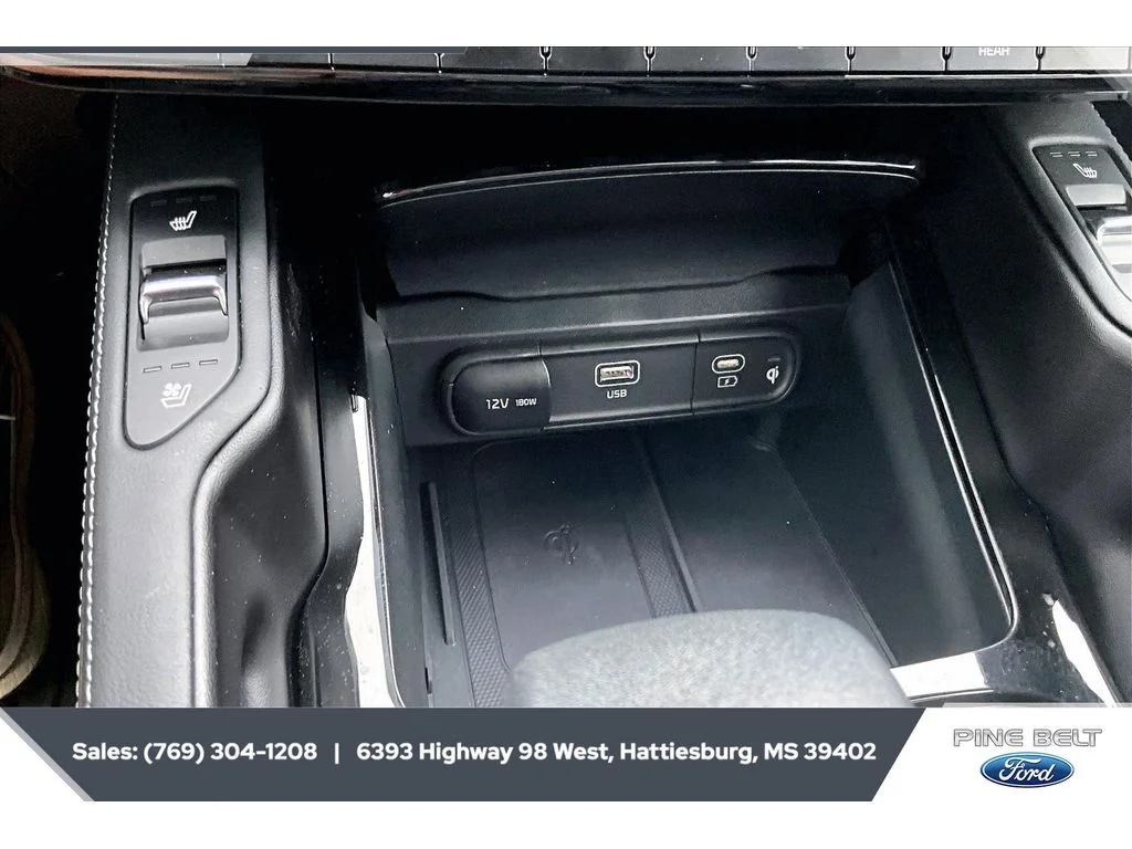 Used 2024 Ebony Black Kia EX image 24