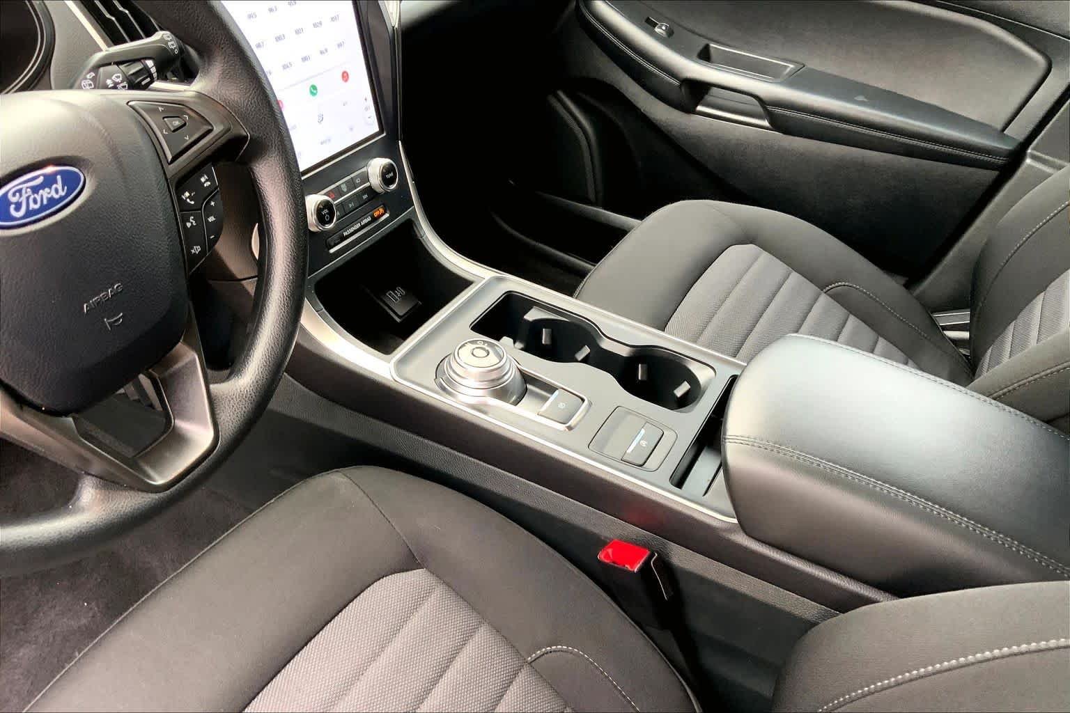 Used 2024 Carbonized Gray Metallic Ford SE image 14