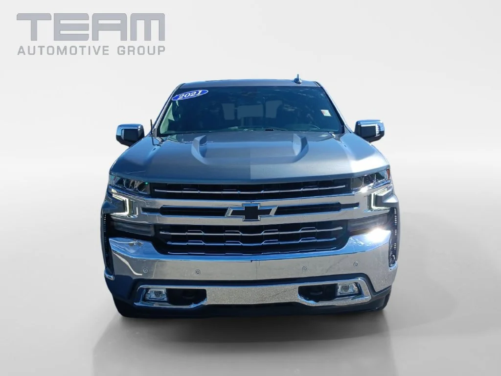 Used 2021 SATIN STEEL METALLIC Chevrolet LTZ image 2