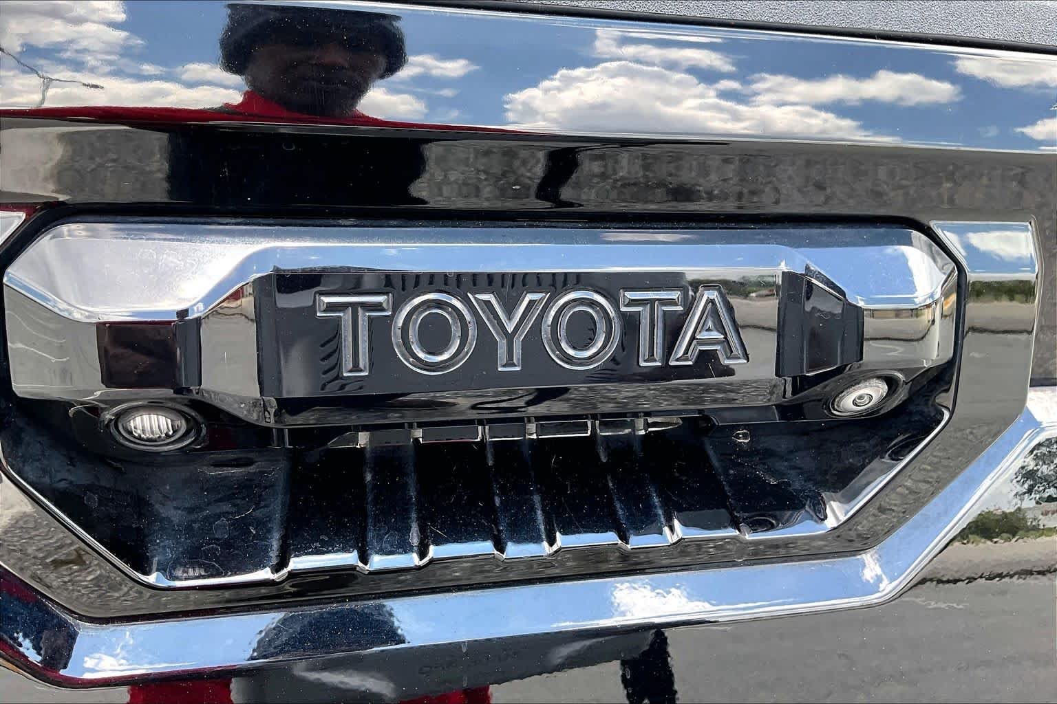 Used 2022 Midnight Black Metallic Toyota Platinum Hybrid image 10