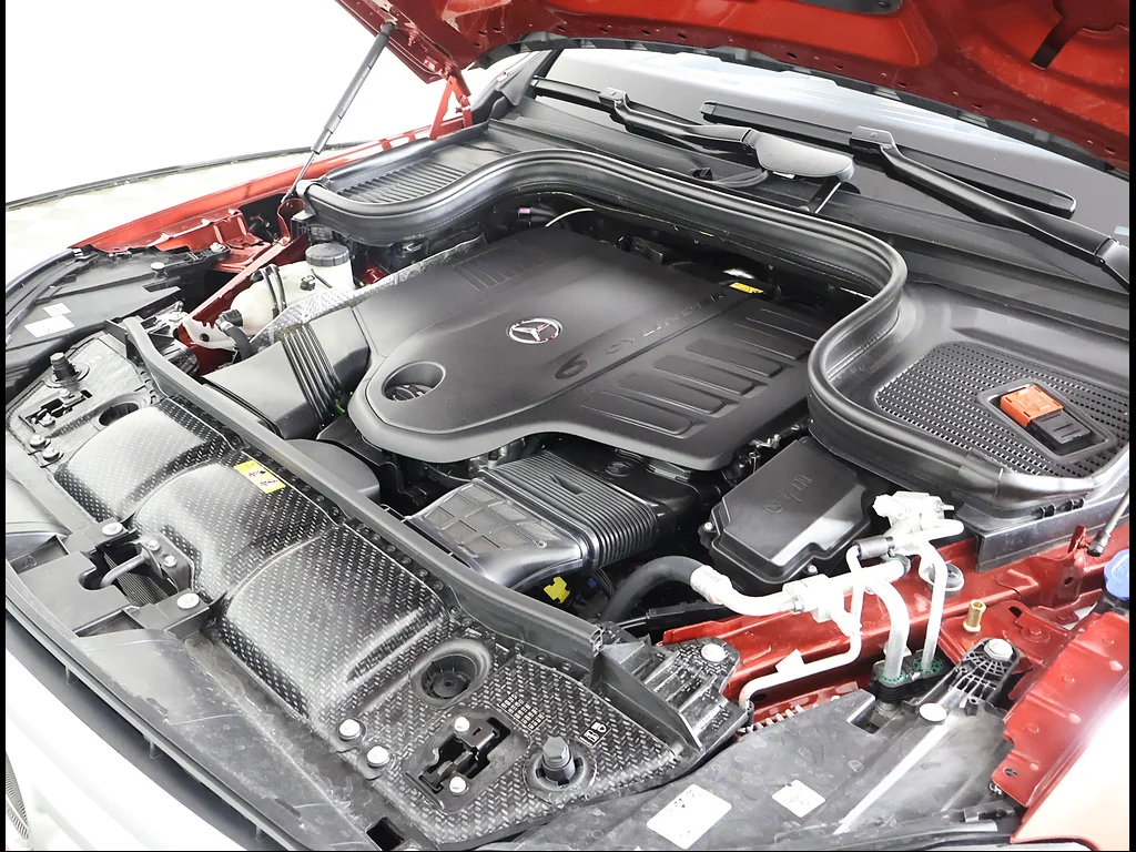 Used 2025 MANUFAKTUR Cardinal Red Metallic Mercedes-Benz GLS 450 image 12
