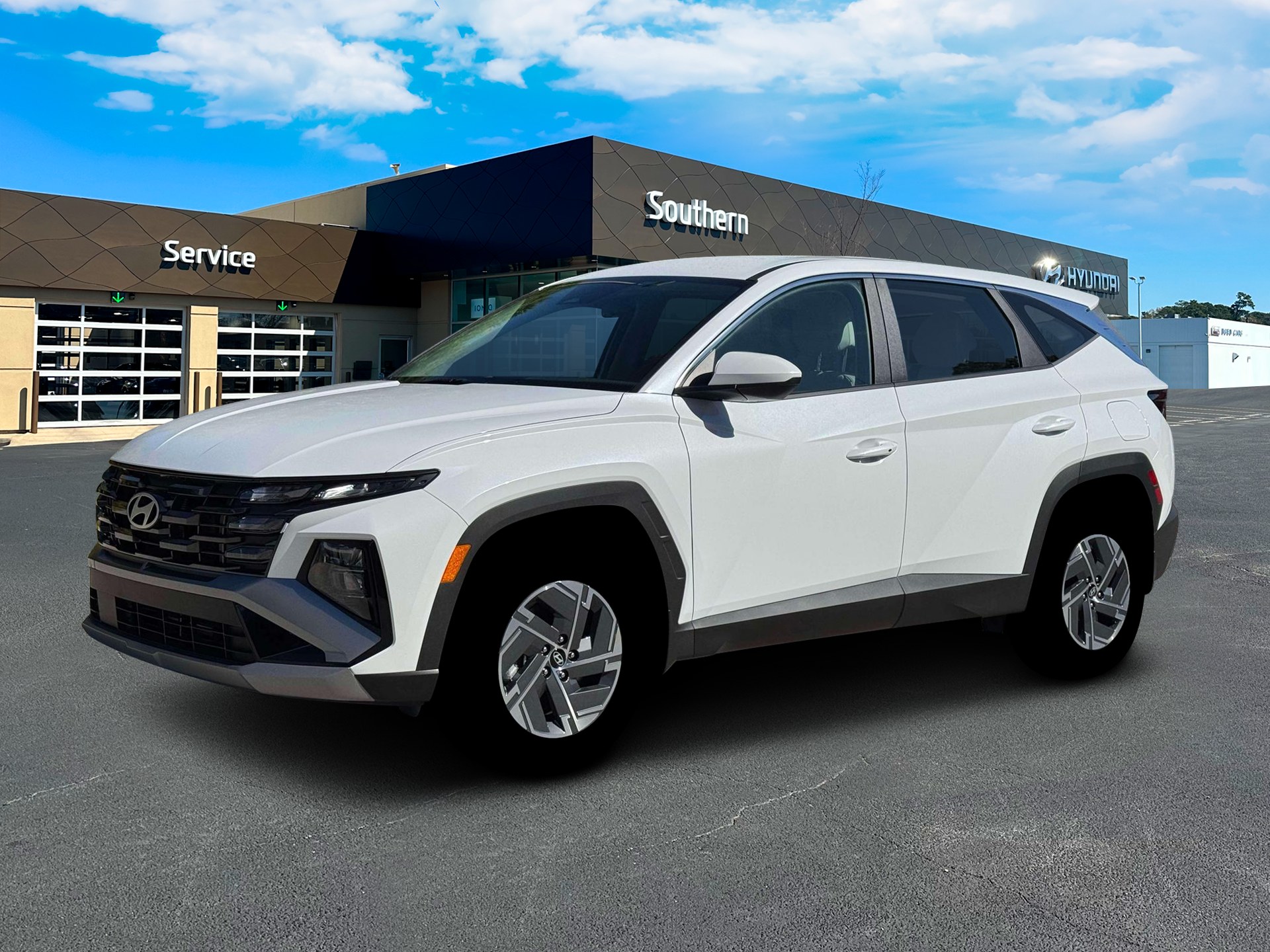 New 2026 White Hyundai Blue image 2