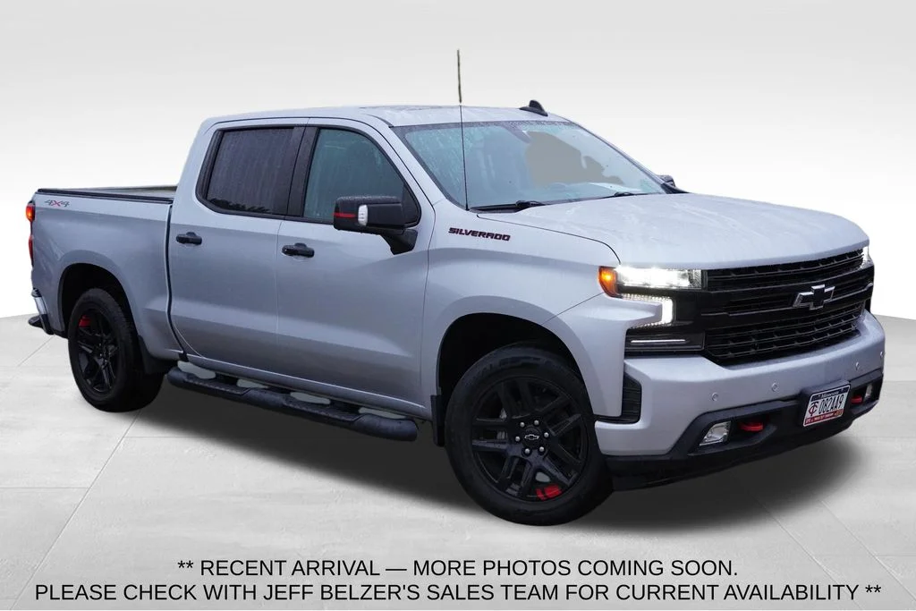 Used 2021 Silver Ice Metallic Chevrolet RST image 1