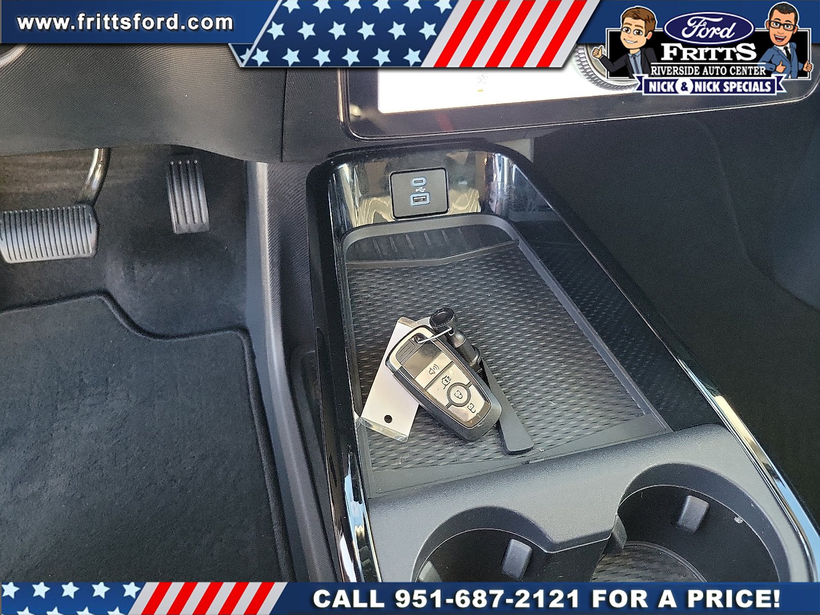 Certified Used 2023 White Metallic Ford Select image 9