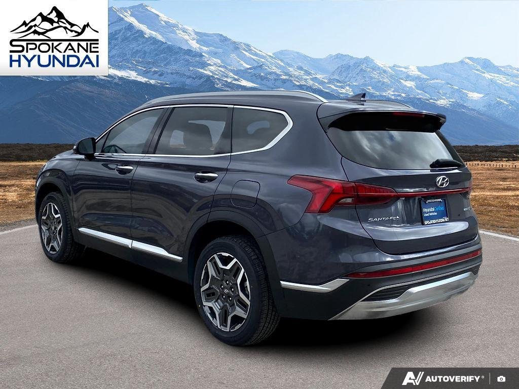 Certified Used 2022 Lagoon Blue Hyundai Limited image 3