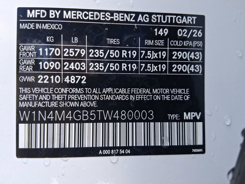 New 2026 Polar White Mercedes-Benz GLB 250 image 62