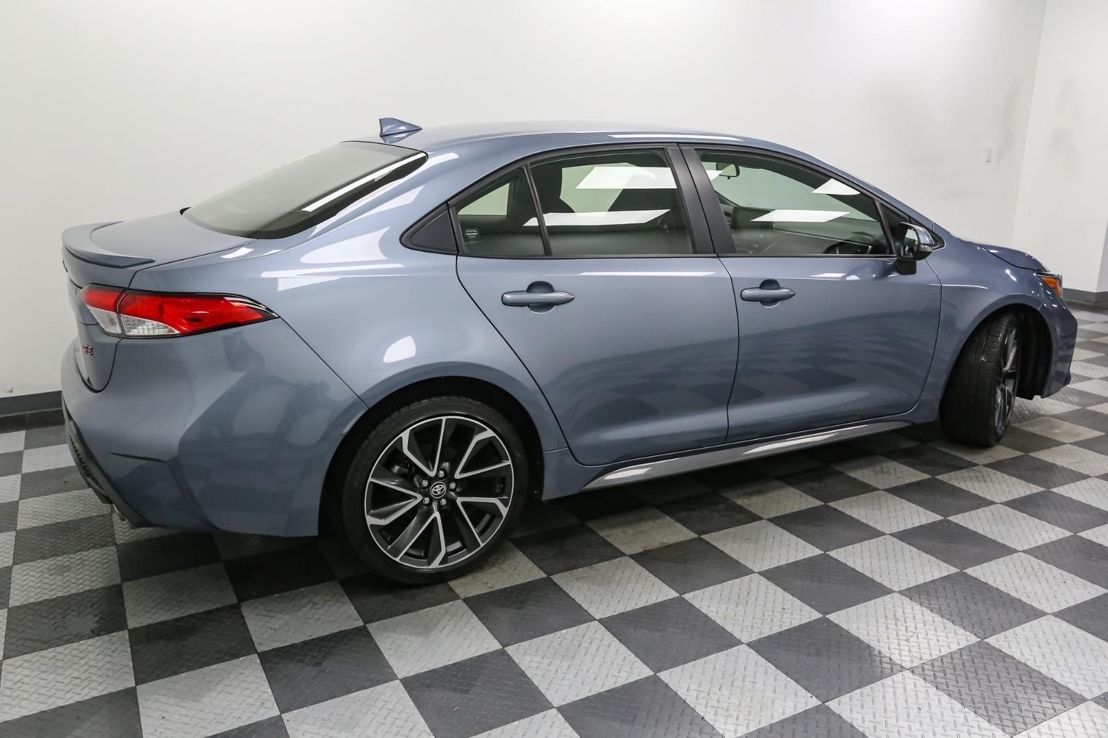 Used 2022 Celestite Gray Metallic Toyota SE image 8