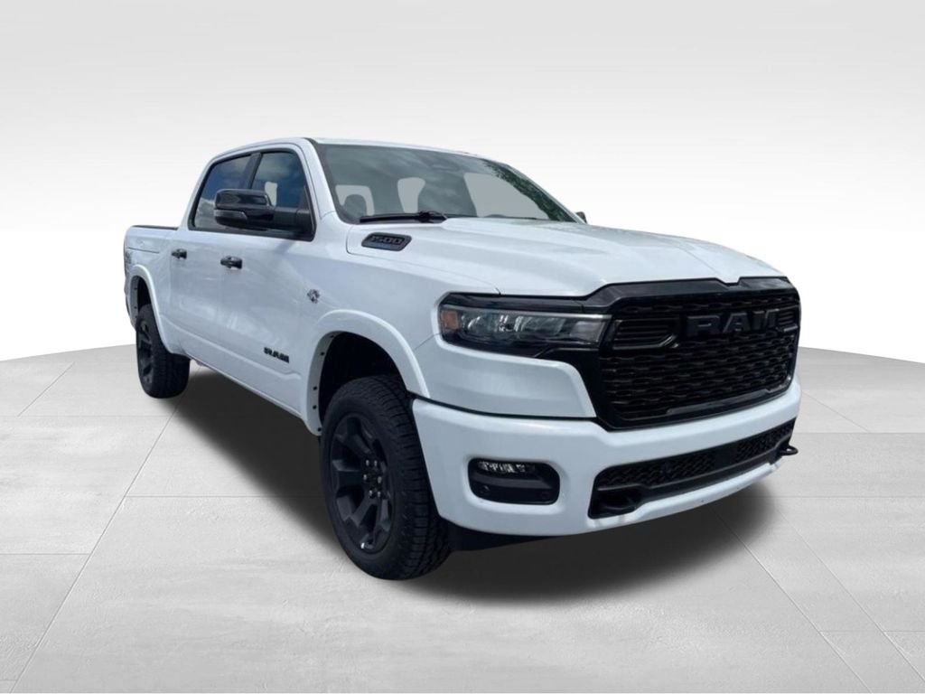 New 2026 Bright White Clear-Coat Exterior Paint RAM Big Horn/Lone Star image 7