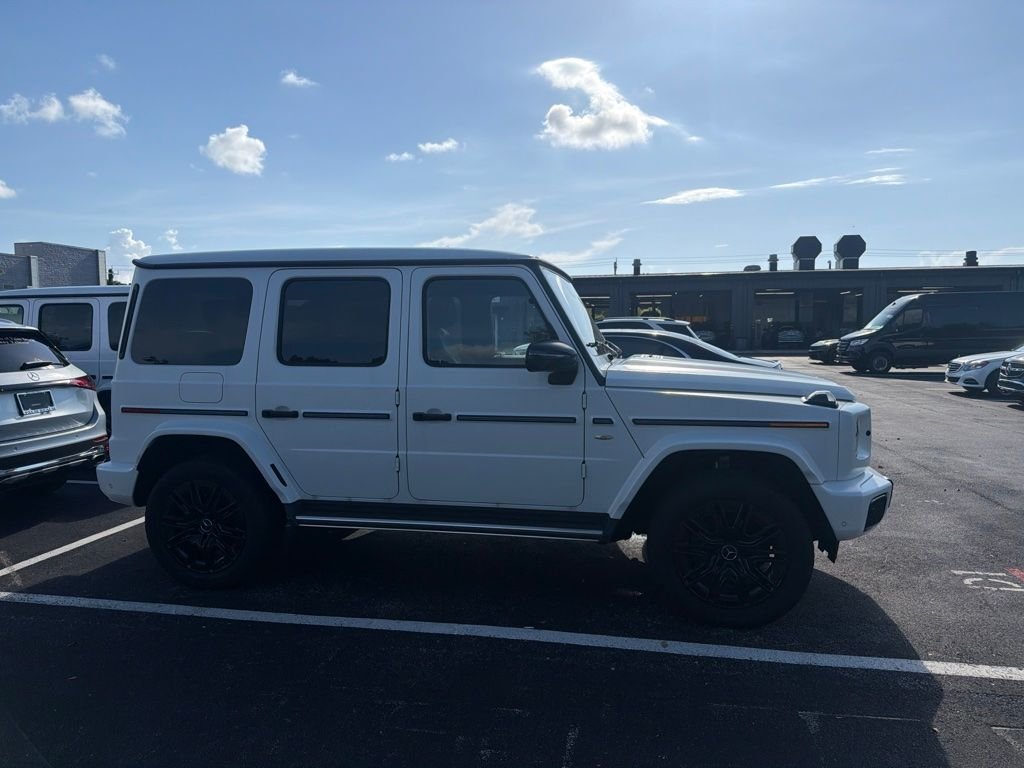 Certified 2025 Mercedes-Benz G-Class G580 with VIN W1NWM0AB0SX029743 for sale in West Palm Beach, FL