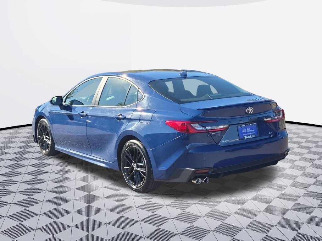 Certified Used 2025 Blue Toyota SE image 4