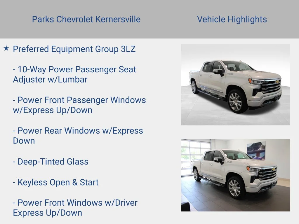 Used 2024 Iridescent Pearl Tricoat Chevrolet High Country image 11