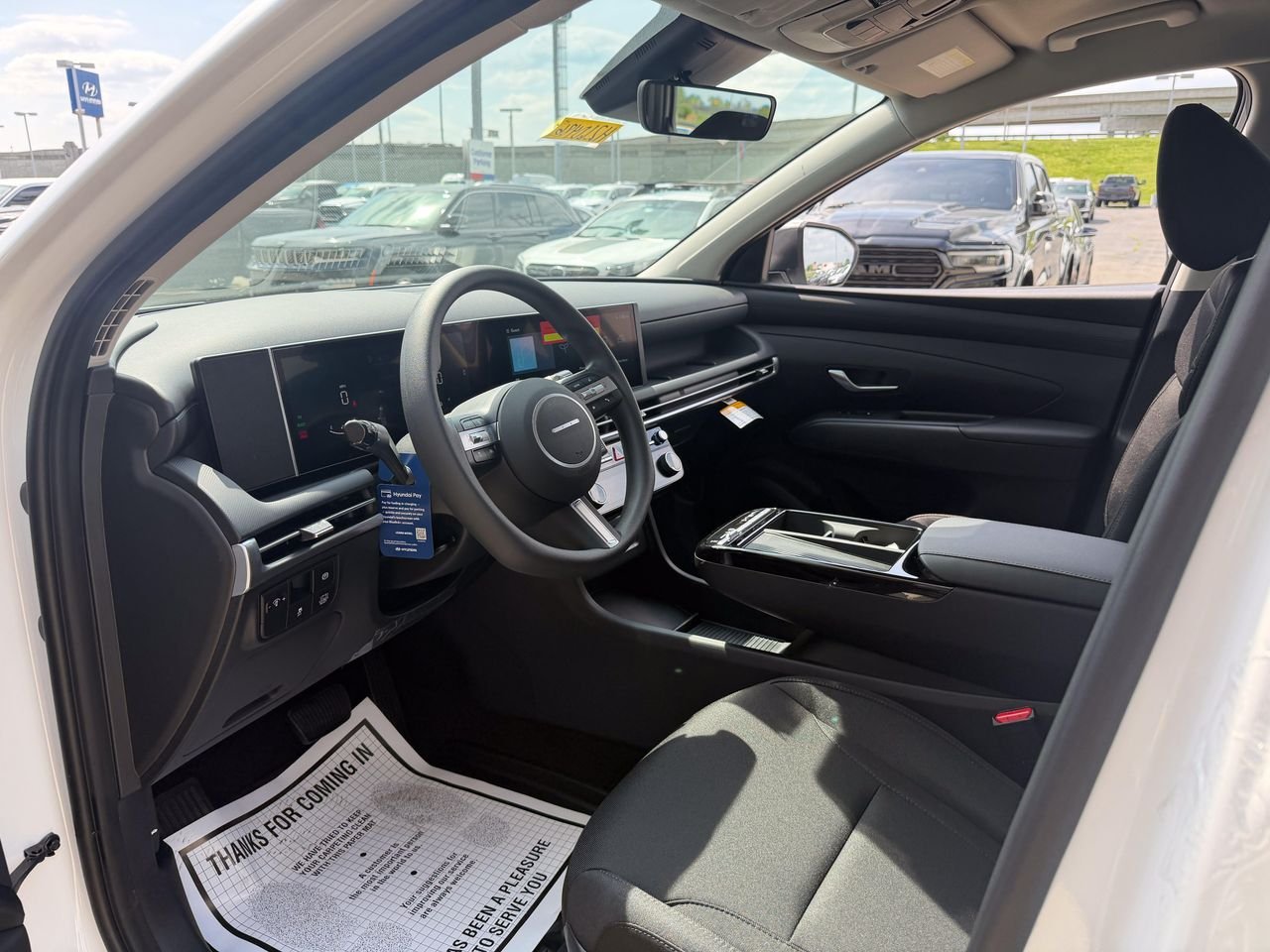 New 2026 Creamy White Pearl Hyundai Blue image 29