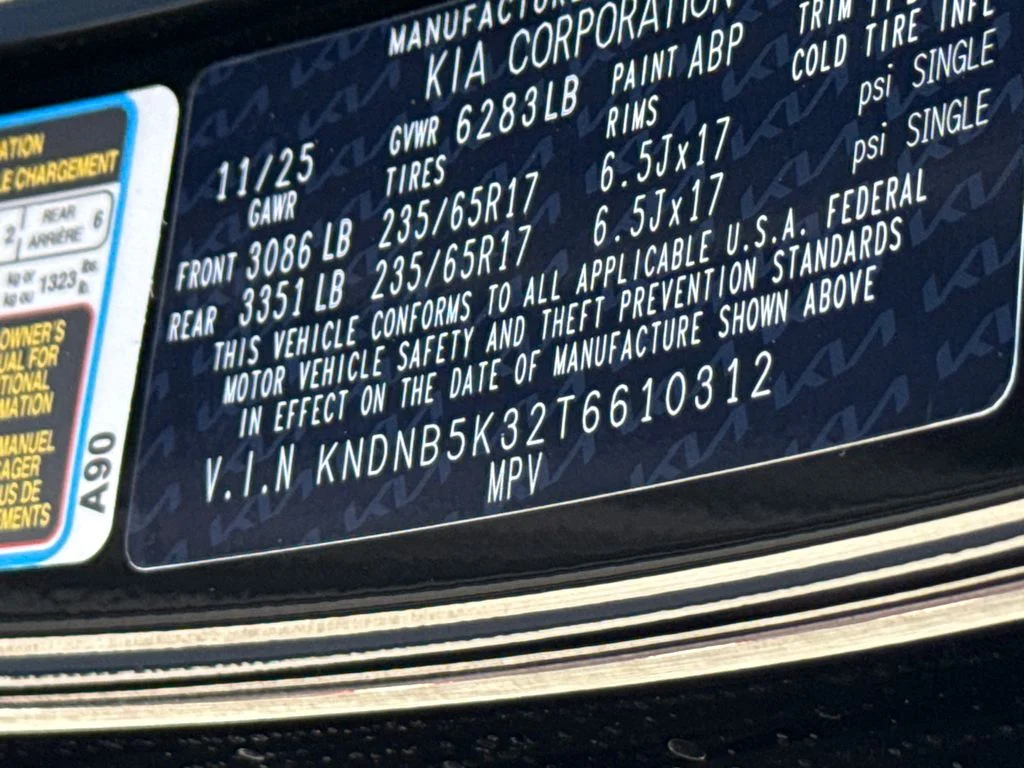 New 2026 Black Kia LXS image 28