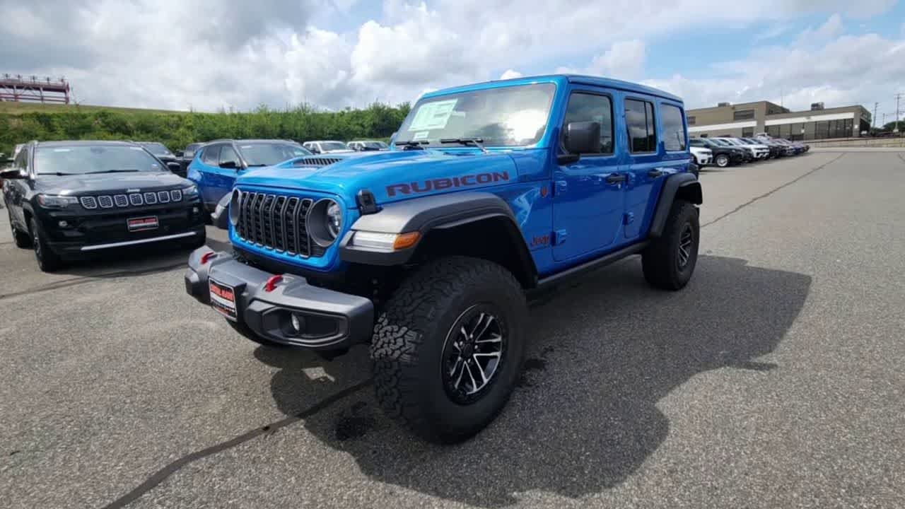 New 2026 Hydro Blue Pearlcoat Jeep Rubicon image 4