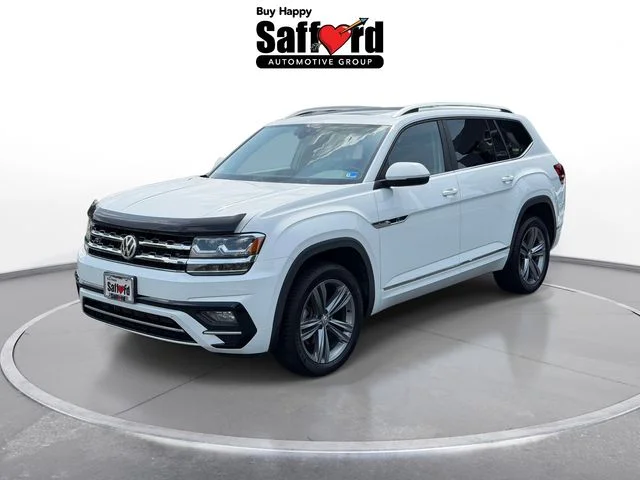Used 2019 Pure White Volkswagen 3.6L V6 SE image 1
