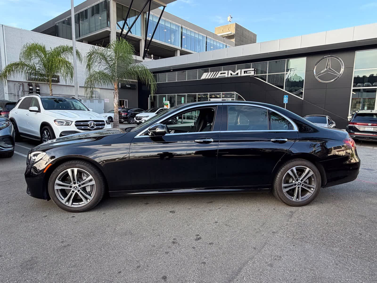 Certified Used 2023 Black Mercedes-Benz E 350 image 2