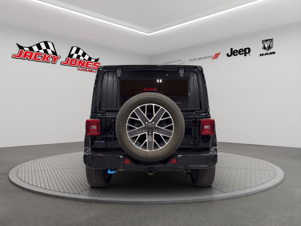 Used 2023 Black Clearcoat Jeep Sahara High Altitude image 8