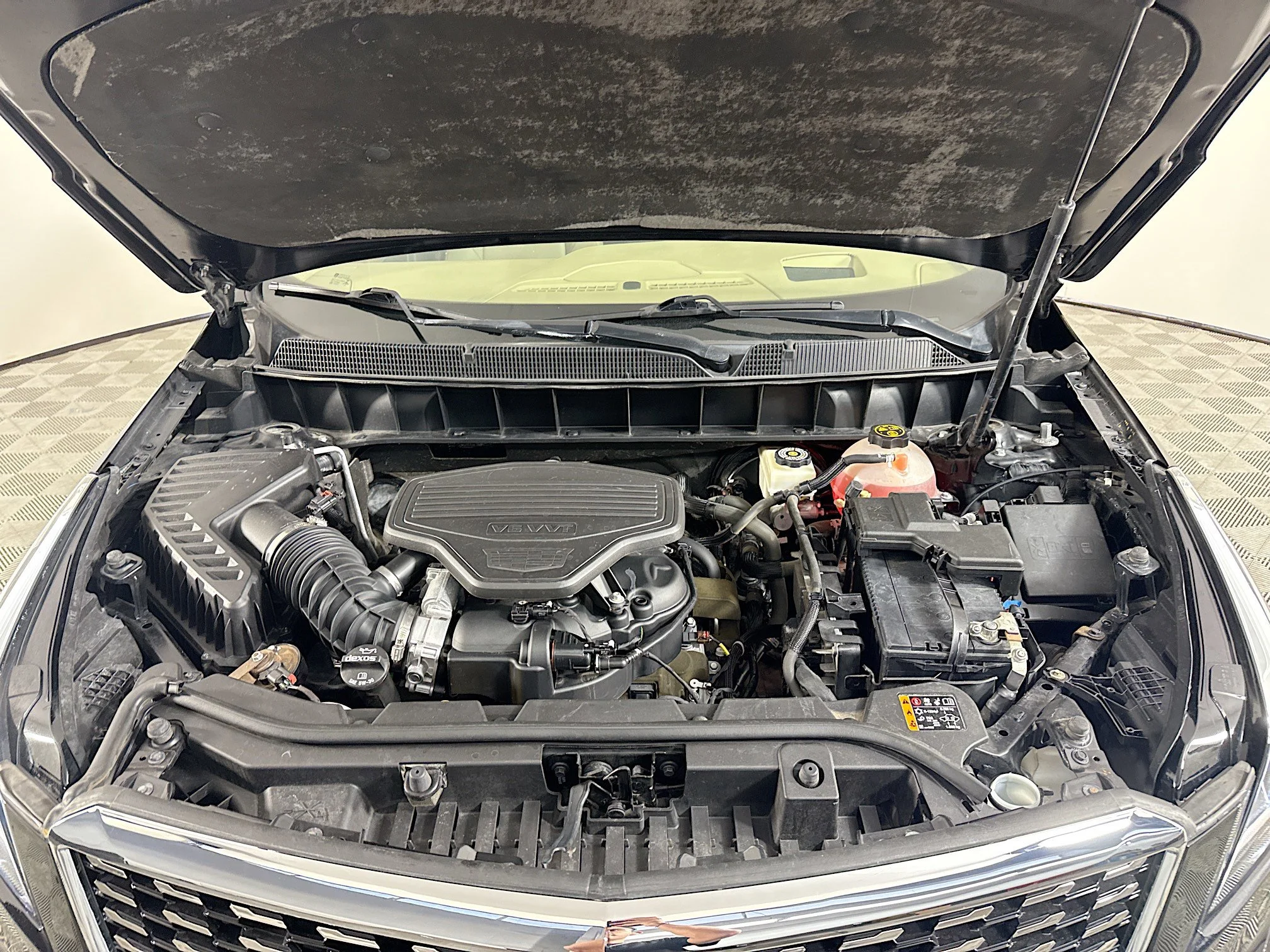 Used 2017 Stellar Black Metallic Cadillac Platinum AWD image 35