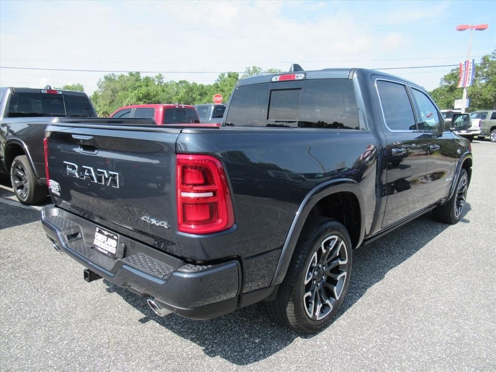 New 2026 Forged Blue Metallic Exterior Paint RAM Longhorn image 6