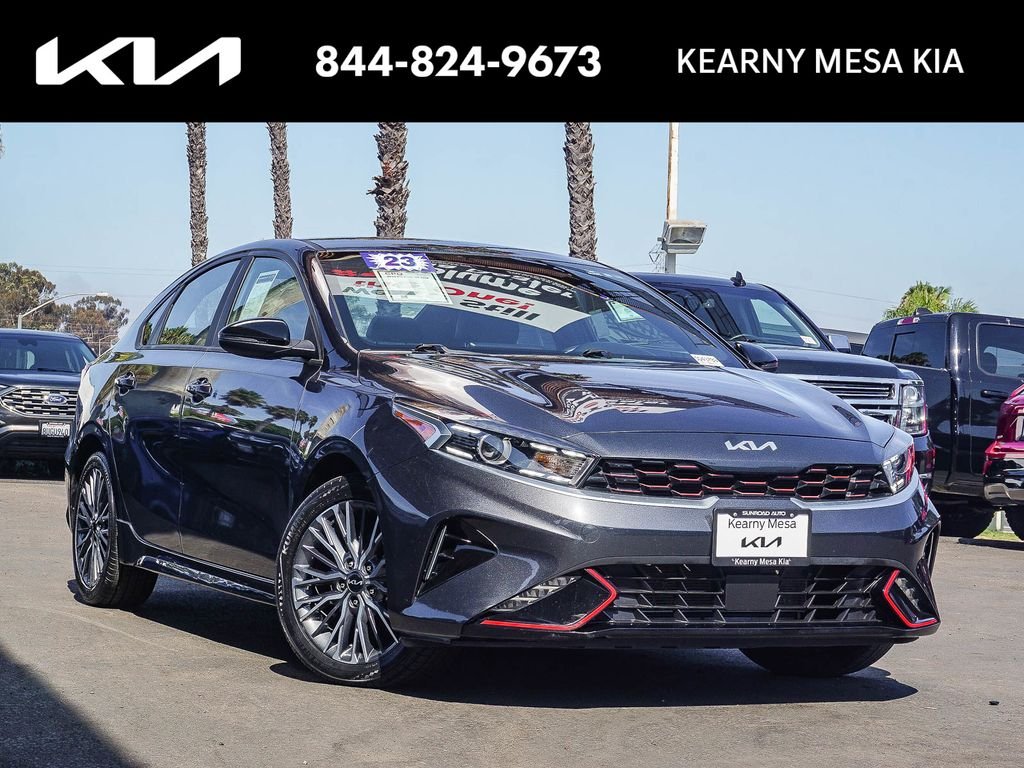 Used 2023 Gray Kia GT-Line image 1