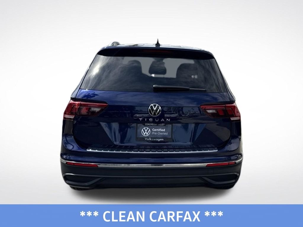 Certified Used 2024 Blue Volkswagen 2.0T Wolfsburg Edition image 3